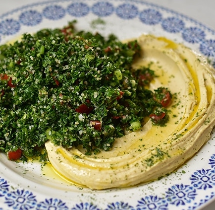 Hummus & Tabbouleh Platter