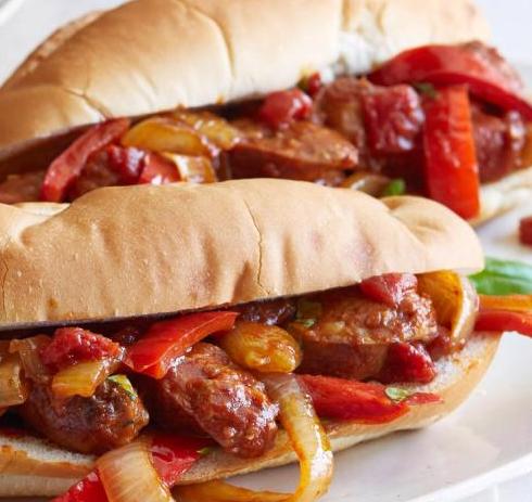Italian Sausage Sandwich Bar