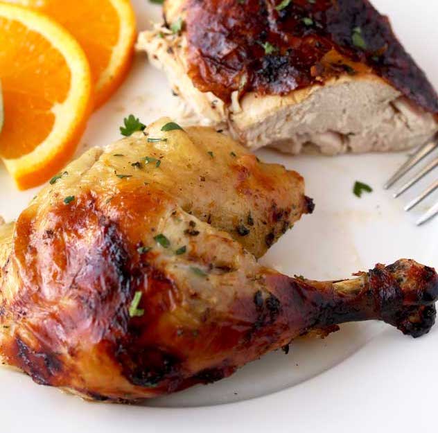 Mojo Roasted Chicken